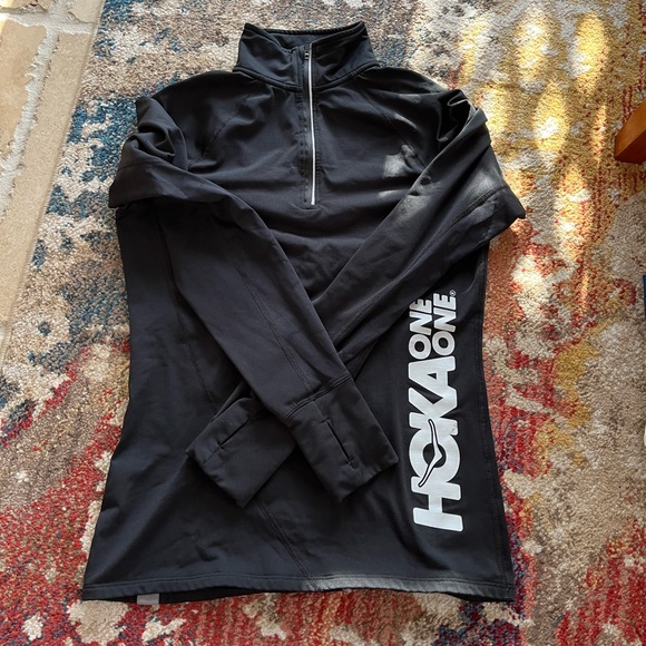 Rabbit x Hoka zip and zoom quarter zip long sleeve - Small - Picture 1 of 7